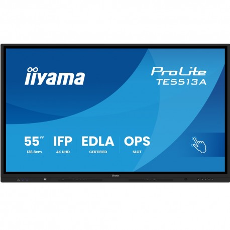 Monitor POS touchscreen iiyama ProLite TE5513A-B1AG, 55 inch