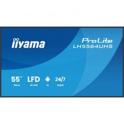 4K iiyama ProLite LH5564UHS-B1AG display, 55 inch, Android
