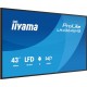 Display iiyama ProLite LH4364UHS-B1AG 43"