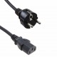 Cablu de alimentare PC Metter, 1.8m, C13, 6A