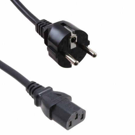 Cablu de alimentare PC Metter, 1.8m, C13, 6A