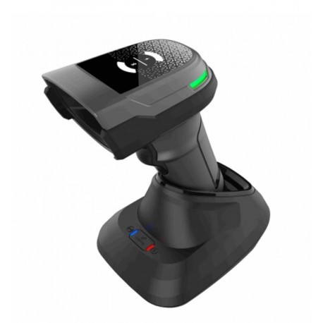 Cititor coduri de bare fara fir Adpos EasyGo25CI, 2D, Imager, Wireless, BT, USB, cu stand
