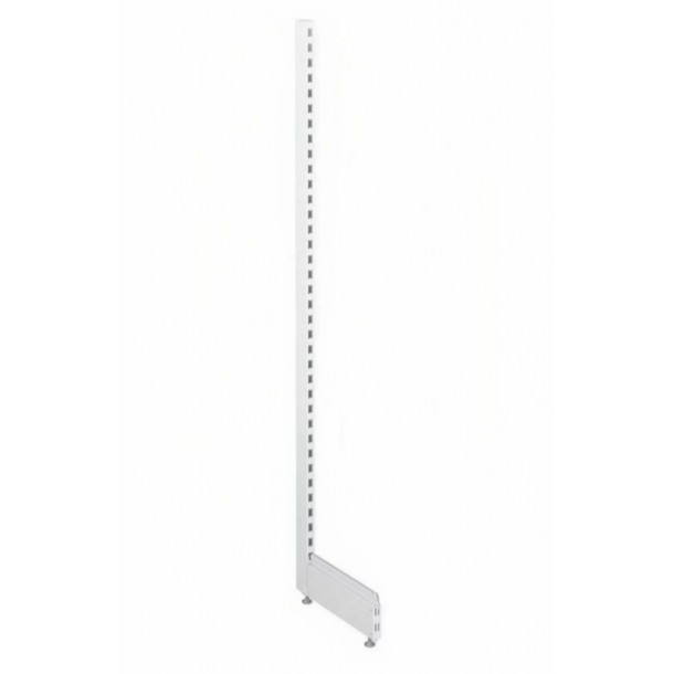 End Upright for Wall Shelving (White)