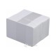 White plastic cards - 500 pieces package