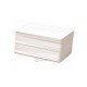 White plastic cards - 500 pieces package