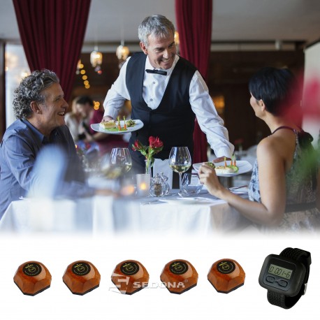 Wireless waiter call system