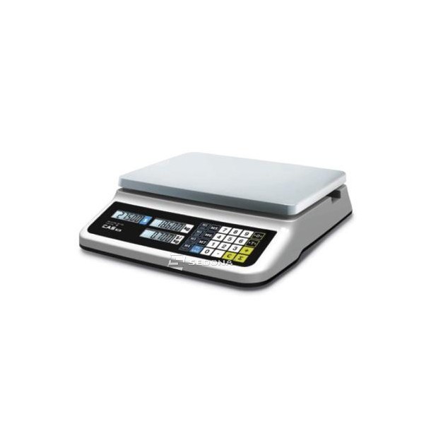 Cantar comercial CAS PR II 15/30 kg Fara Brat - Conectare USB - Acumulator