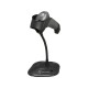 1D Wired Barcode Scanner Zebra LI2208 Stand USB Black