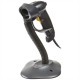 1D Wired Barcode Scanner Zebra Symbol LS2208 Stand USB Black