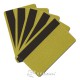 Color plastic card with magnetic stripe - 100 pieces package