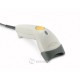 1D Wired Barcode Scanner Zebra Symbol LS1203 RS232 White Stand