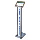 Stand pentru tablete 10”, de podea, iluminat, personalizabil