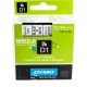Tape Dymo D1 12mm x 7m, black on white