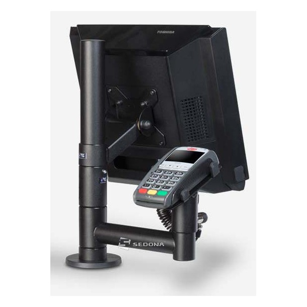 Space Pole Stand for Payment Terminal