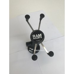 Suport tableta RAM MOUNT - SISTEM X-GRIP cu brat metalic si ventuza 8.5 cm pentru dispozitive cu diagonala de maxim 5.0"