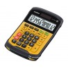 Casio waterproof and dustproof calculator, 12 digits, orange
