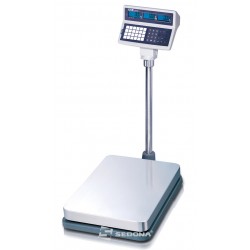 Platform scales with calculation price CAS EB-150L, 40x52cm, 150/400 kg