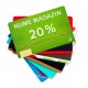 Carduri de plastic personalizate color – pachet 100 buc.