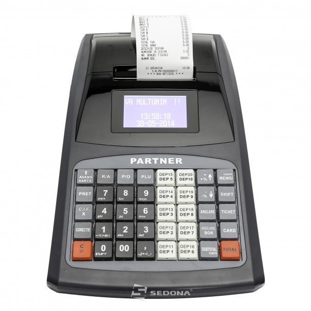 Cash Register with Electronic Journal Partner 600 WiFi