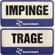 Autocolante Trage - Impinge