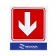 Anti Fire Sign - Back Arrow