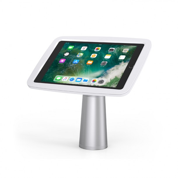 Stand Maken for IPAD tablet, rotative, silver