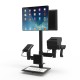 Pole stand Maken for IPAD tablet, black