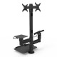 Pole stand Maken for IPAD tablet, black