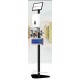 Floor Stand with Sanitizer Dispenser & Gloves Holder SN