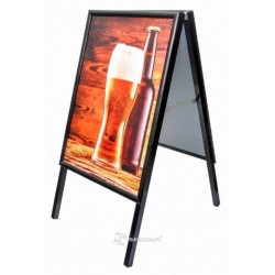People Stopper 25 Board, 500 x 700mm black