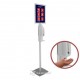 Stand de podea cu dispenser automat si rama click A3