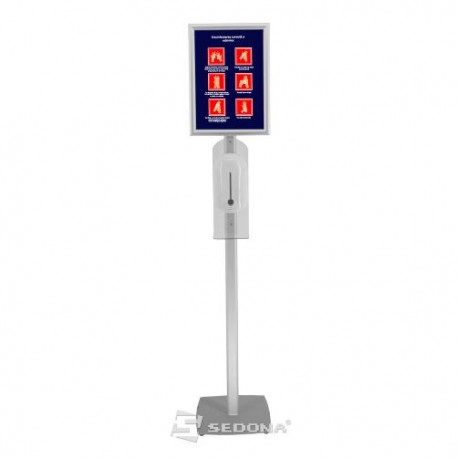 Stand de podea cu dispenser automat si rama click A3