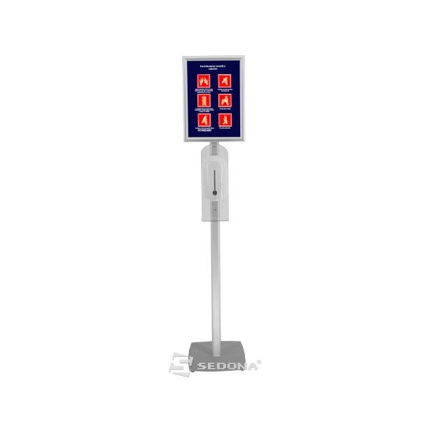 Stand de podea cu dispenser automat si rama click A3 – IB290