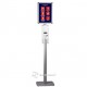Floor stand with automatic dispenser and A3 click frame – Superior - IB390P