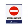 No Access Sign