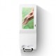 Infokiosk DSD2150A with automatic disinfectant dispenser