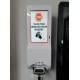 Infokiosk DSD2150A cu dispenser dezinfectant automat 