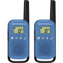 Walkie Talkie Motorola T42 Albastru/Rosu (2 bucati)