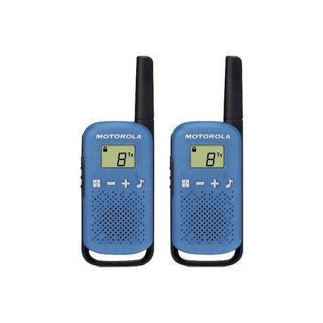 Walkie Talkie Motorola T42 Albastru/Rosu (2 bucati)