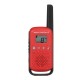 Walkie Talkie Motorola T41 Blue/Red (2 pieces)