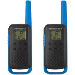 Walkie Talkie Motorola T62 Albastru/Rosu (2 bucati)