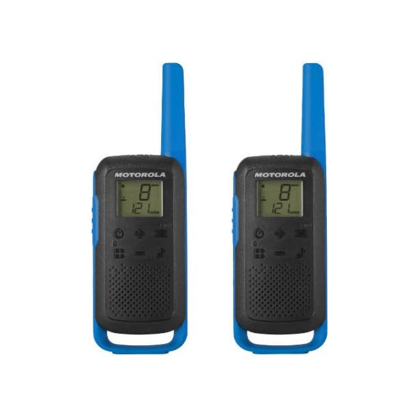 Walkie Talkie Motorola T62 Blue/Red (2 pieces)