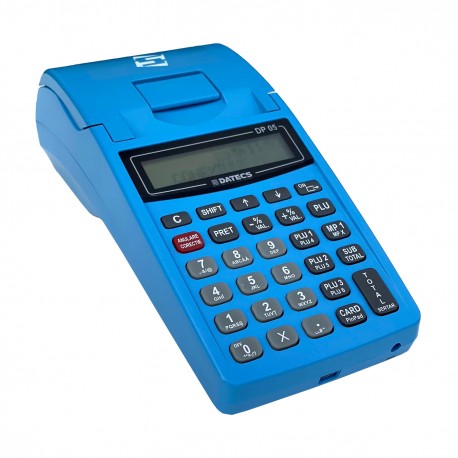 Cash Register with Electronic Journal Datecs DP05 blue