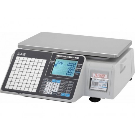 Labeling Scale CAS CL3000 15B 15Kg Flat