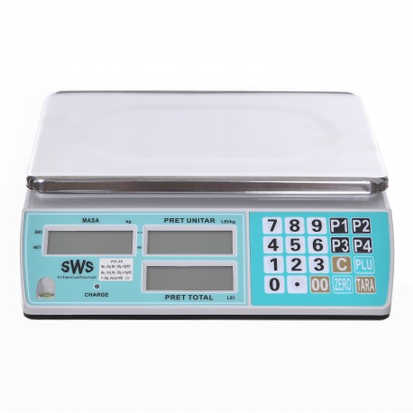 Cantar comercial SWS PH 6/15/30 KG - Acumulator