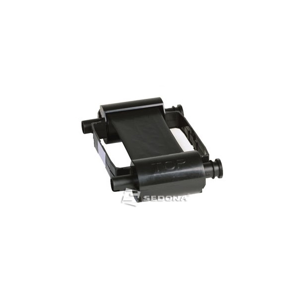 Ribon monocrom Zebra ZC300/350/ZC100, negru