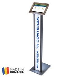 Floor Stand for 10” Tablet, Lighted, Customizable