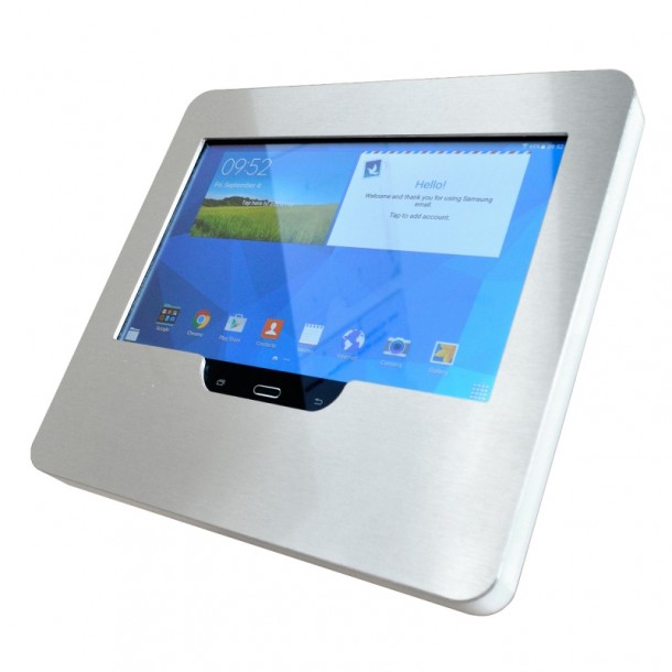 Stand for tablet, with foot, JJ DISPLAYS, with wall mounting