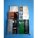 Support for leaflets and advertisements, transparent plastic, A4 wall mount, JJ DISPLAYS