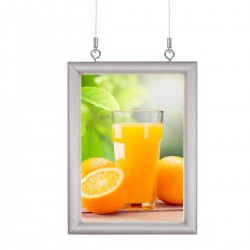 Ultra slim interior light box with LEDs, double-sided exposure, single-sided lighting A3, JJ DISPLAYS